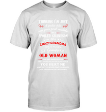 Load image into Gallery viewer, Spoiled Grandson Of A Crazy Grandma Funny Shirt
